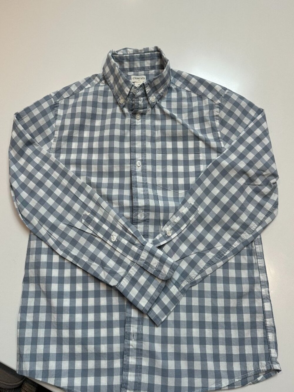Crewcuts Boy Casual Plaid Shirt 12